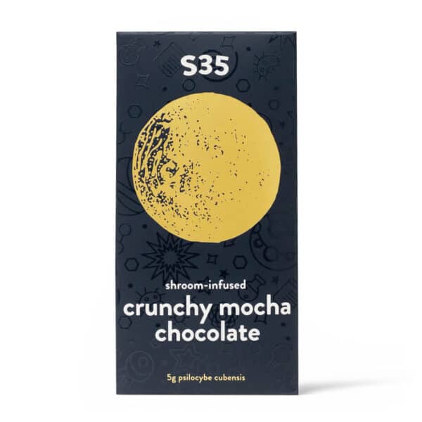 buy 5g crunchy mocha chocolate shroom edible