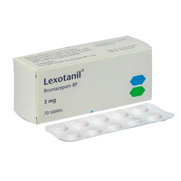 buy lexotanil (bromazepam) pills online