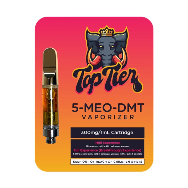 buy top tier 5-meo-dmt vaporizer cartridge 300mg/1ml