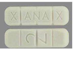 Generic White Xanax Bar