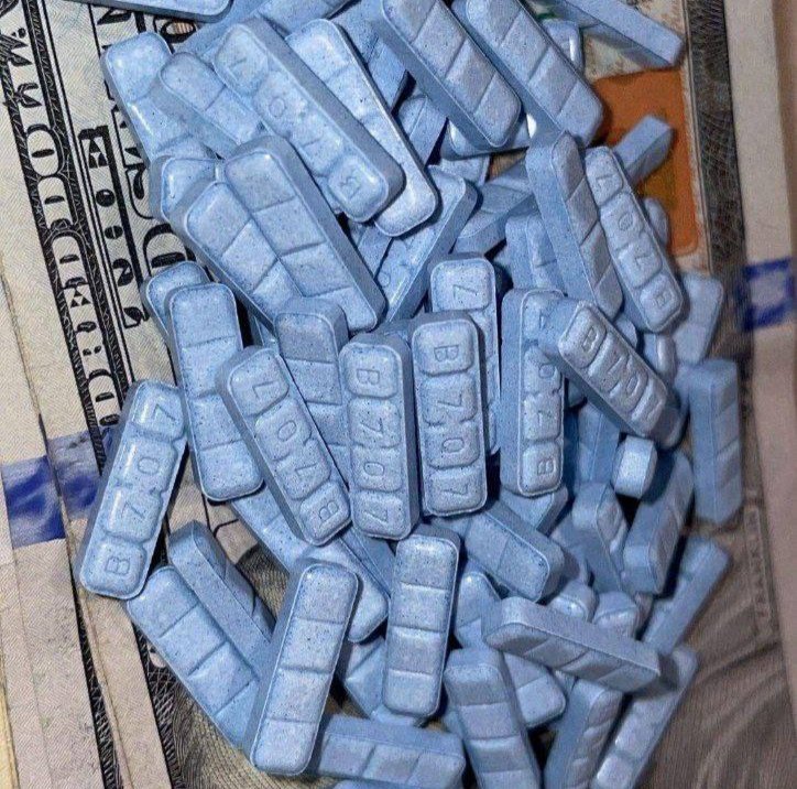 Buy Blue Xanax Bars B707 - Image 2